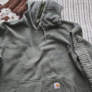 Carhartt Green Hoodie Mens Size Medium